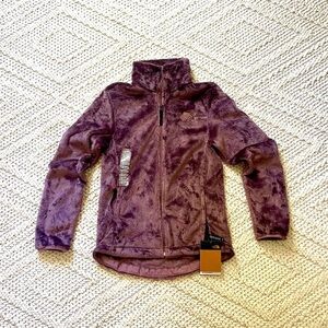 The North Face Women's Osito Jacket Full Zip Fawn Grey (purple)  Size XS NWT
